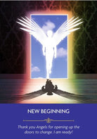 Angel Prayers Oracle card capturing the deck's intuitive artistry — Eternal Spirit