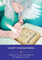 Angel Prayers Oracle card offering a glimpse of the deck's sacred imagery — Eternal Spirit