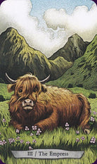Animal Totem Tarot card featuring the deck's enchanting card art — Eternal Spirit