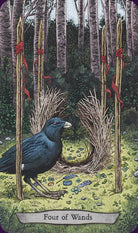 Animal Totem Tarot card portraying the deck's otherworldly aesthetic — Eternal Spirit