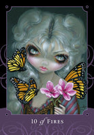 Beautiful Creatures Tarot card showing the deck's detailed artistic vision — Eternal Spirit