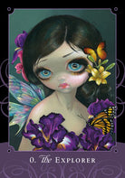 Beautiful Creatures Tarot card sharing the deck's luminous illustration style — Eternal Spirit