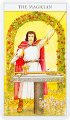Beginner's Guide to Tarot card portraying the deck's otherworldly aesthetic — Eternal Spirit