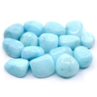 collection of polished Aragonite (Blue) tumble stones — Eternal Spirit