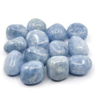 collection of polished Calcite (Blue) tumble stones — Eternal Spirit