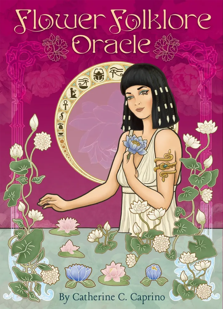 Flower Folklore Oracle Cards by Catherine C. Caprino, box cover