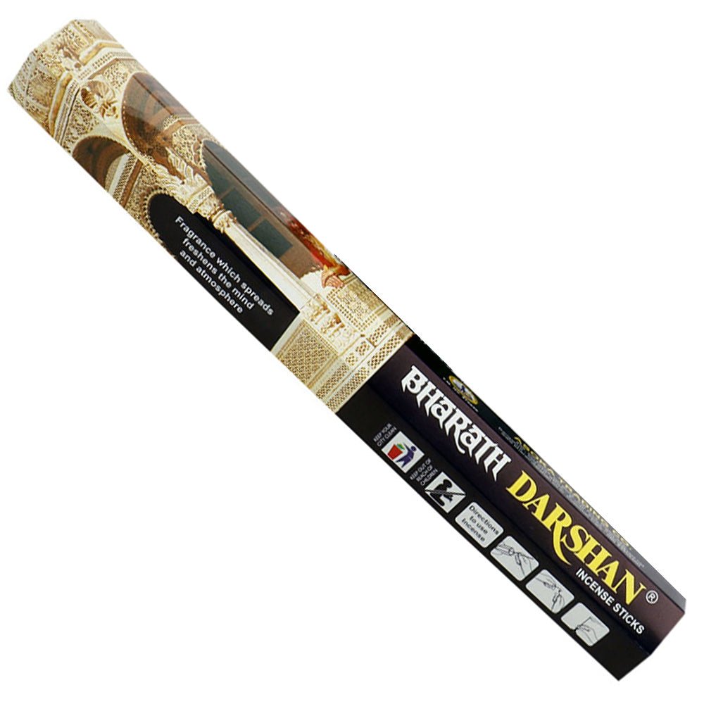 incense sticks - bharath "darshan", artisan packaging on white background — Eternal Spirit