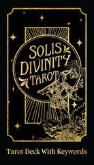 Solis Divinity Tarot (Black & Gold Edition) card reflecting the deck's transcendent artwork — Eternal Spirit