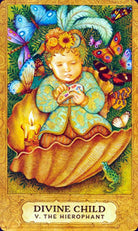 Chrysalis Tarot card capturing the deck's intuitive artistry — Eternal Spirit