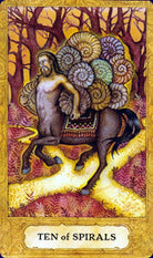 Chrysalis Tarot card presenting the deck's visionary illustrations — Eternal Spirit