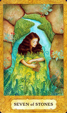 Chrysalis Tarot card offering a glimpse of the deck's sacred imagery — Eternal Spirit