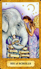 Chrysalis Tarot card showing the deck's detailed artistic vision — Eternal Spirit
