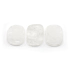 crystalline Clear Quartz palm stone — Eternal Spirit