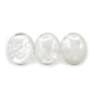 gentle pink Rose Quartz thumb worry stone — Eternal Spirit