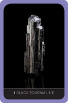 The Crystal Wisdom Healing Oracle card portraying the deck's otherworldly aesthetic — Eternal Spirit