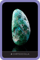 The Crystal Wisdom Healing Oracle card revealing the deck's deeply layered symbolism — Eternal Spirit
