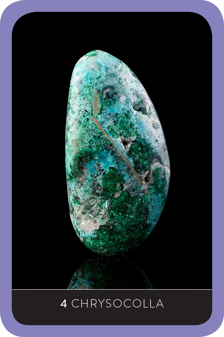 The Crystal Wisdom Healing Oracle card revealing the deck's deeply layered symbolism — Eternal Spirit
