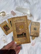 Solis Divinity Tarot (Vintage Edition) card exploring the deck's contemplative imagery (edition view 22) — Eternal Spirit