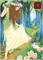 Dreams of Gaia Tarot (Pocket Edition) card sharing the deck's luminous illustration style — Eternal Spirit