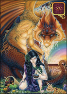 Dreams of Gaia Tarot (Pocket Edition) card presenting the deck's visionary illustrations — Eternal Spirit
