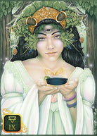 Dreams of Gaia Tarot (Pocket Edition) card offering a glimpse of the deck's sacred imagery — Eternal Spirit
