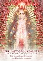 The Divine Feminine Oracle card celebrating the deck's unique visual language — Eternal Spirit