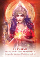 The Divine Feminine Oracle card displaying the deck's hand-painted illustrations — Eternal Spirit