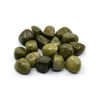 collection of polished Epidote tumble stones — Eternal Spirit