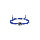 Hamsa Hand Evil Eye bracelet in Blue with protective hand charm — Eternal Spirit