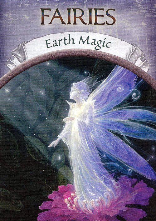 Earth Magic Oracle card exhibiting the deck's transformative card art — Eternal Spirit