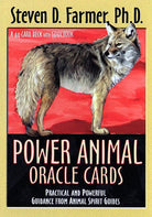 Power Animal Oracle Cards box with wolf by Steven D. Farmer — Eternal Spirit