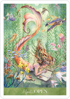 Find Your Light Oracle card presenting the deck's visionary illustrations — Eternal Spirit