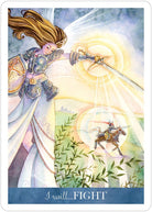 Find Your Light Oracle card showing the deck's detailed artistic vision — Eternal Spirit