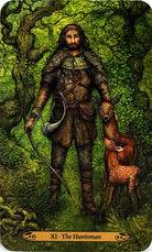 Forest of Enchantment Tarot card showing the deck's detailed artistic vision — Eternal Spirit