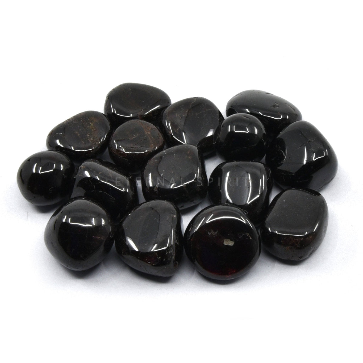 collection of polished Garnet (Red) tumble stones — Eternal Spirit