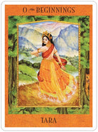 The Goddess Tarot card portraying the deck's otherworldly aesthetic — Eternal Spirit