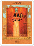 The Goddess Tarot card revealing the deck's deeply layered symbolism — Eternal Spirit