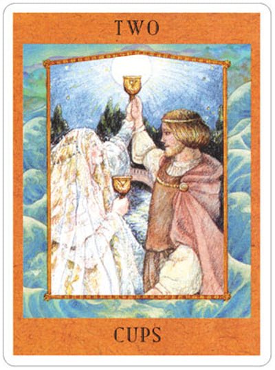 The Goddess Tarot card reflecting the deck's transcendent artwork — Eternal Spirit