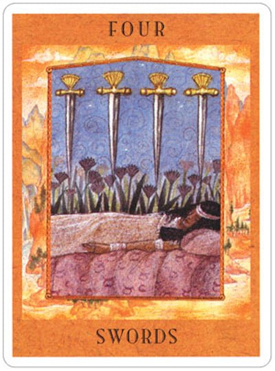 The Goddess Tarot card exploring the deck's contemplative imagery — Eternal Spirit