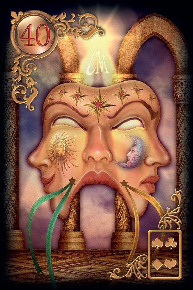 Gilded Reverie (Expanded Edition) card portraying the deck's otherworldly aesthetic — Eternal Spirit