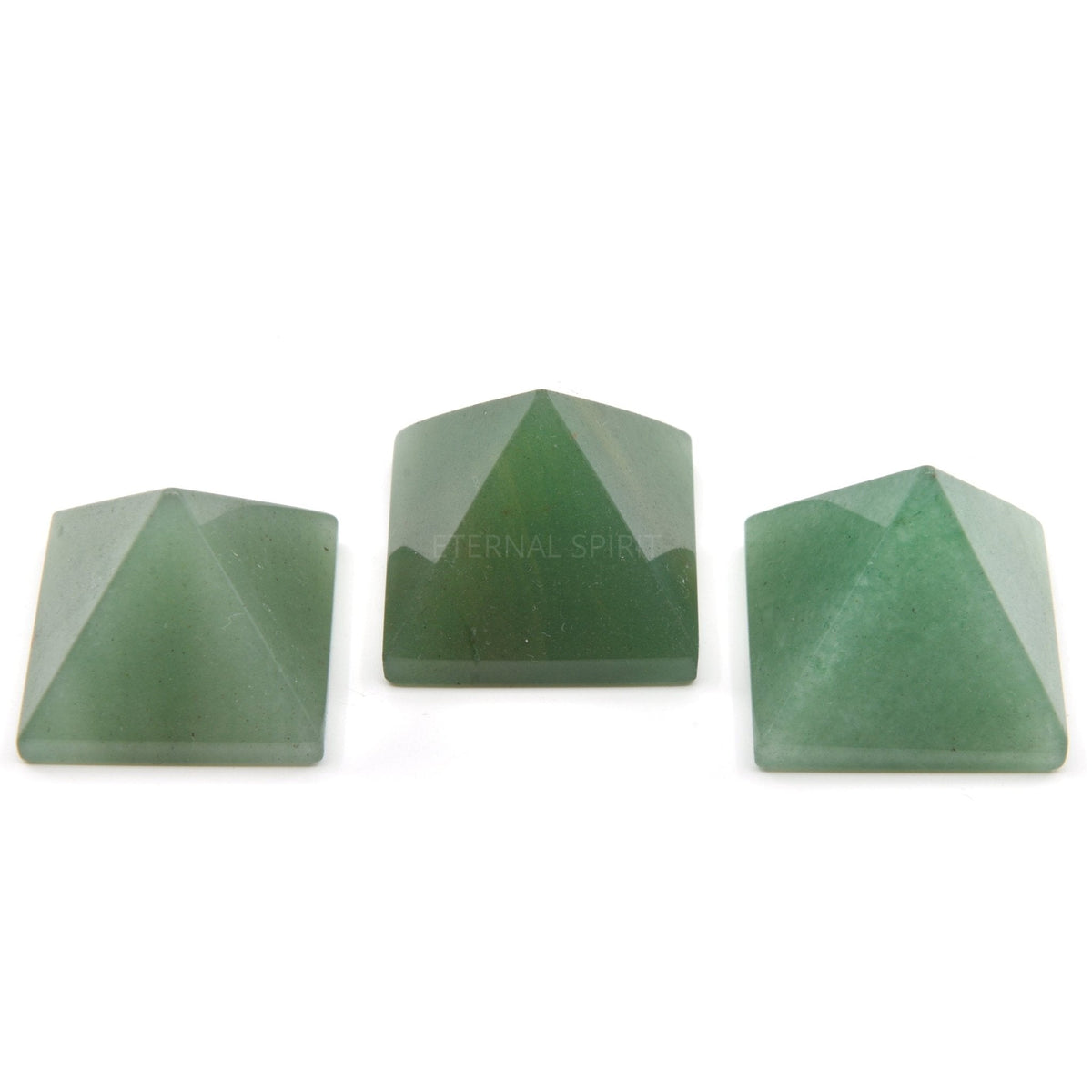 verdant Green Aventurine 30mm pyramid — Eternal Spirit