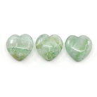 creamy white Howlite 30mm hand-polished heart — Eternal Spirit