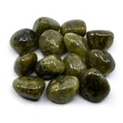 collection of polished Garnet (Green) tumble stones — Eternal Spirit