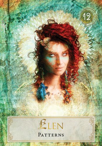 Goddess Power Oracle card capturing the deck's intuitive artistry — Eternal Spirit