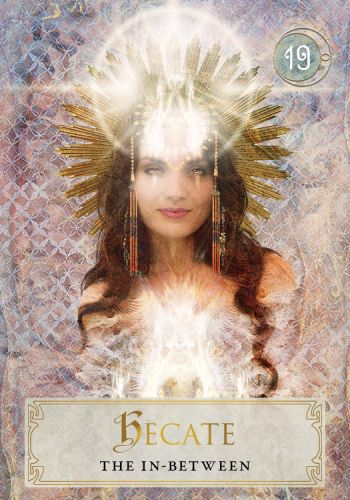 Goddess Power Oracle card highlighting the deck's symbolic art — Eternal Spirit