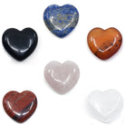 rich violet Amethyst 20mm hand-polished heart — Eternal Spirit