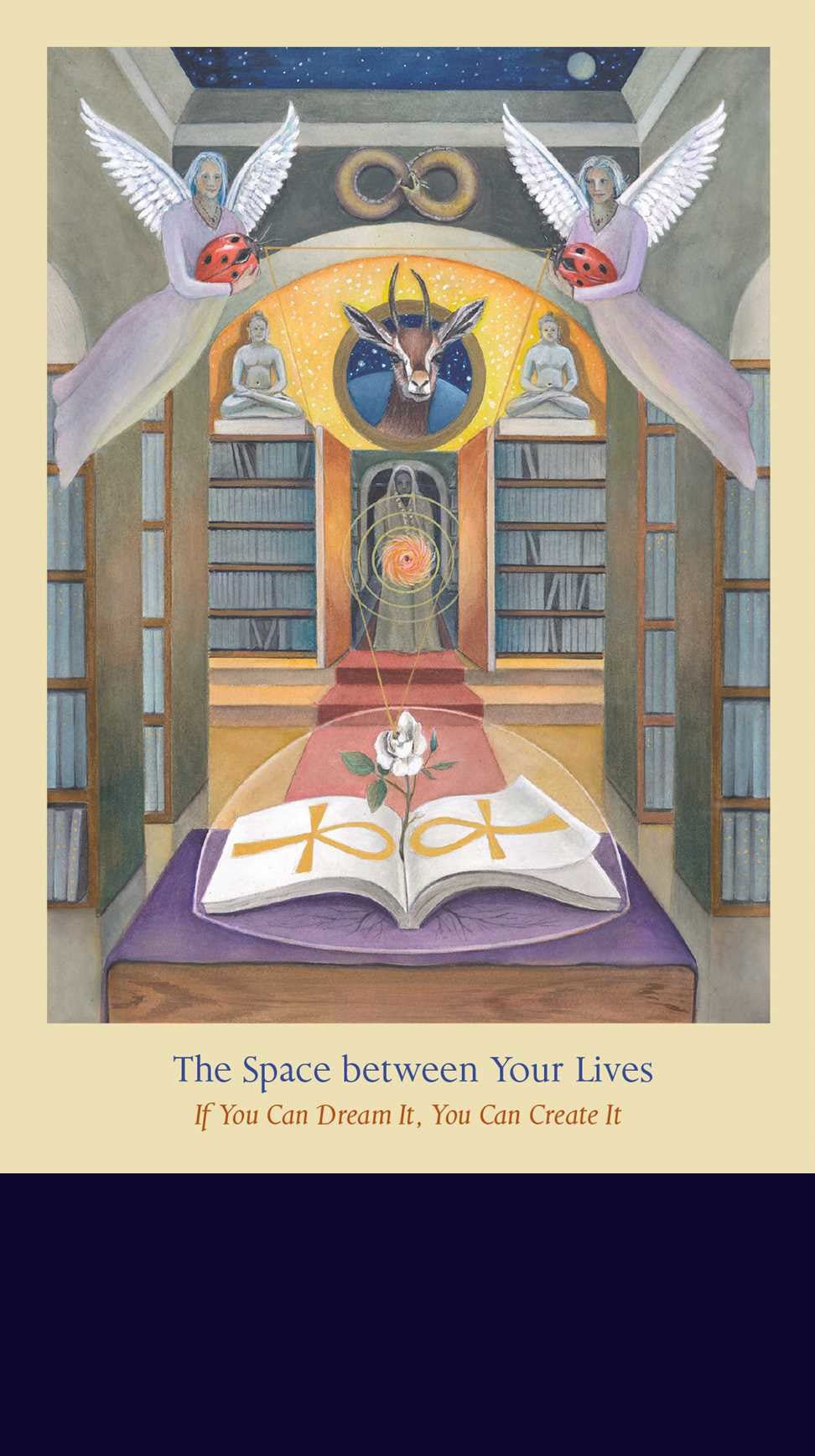 The Heart Path Oracle card showcasing the deck's evocative imagery — Eternal Spirit