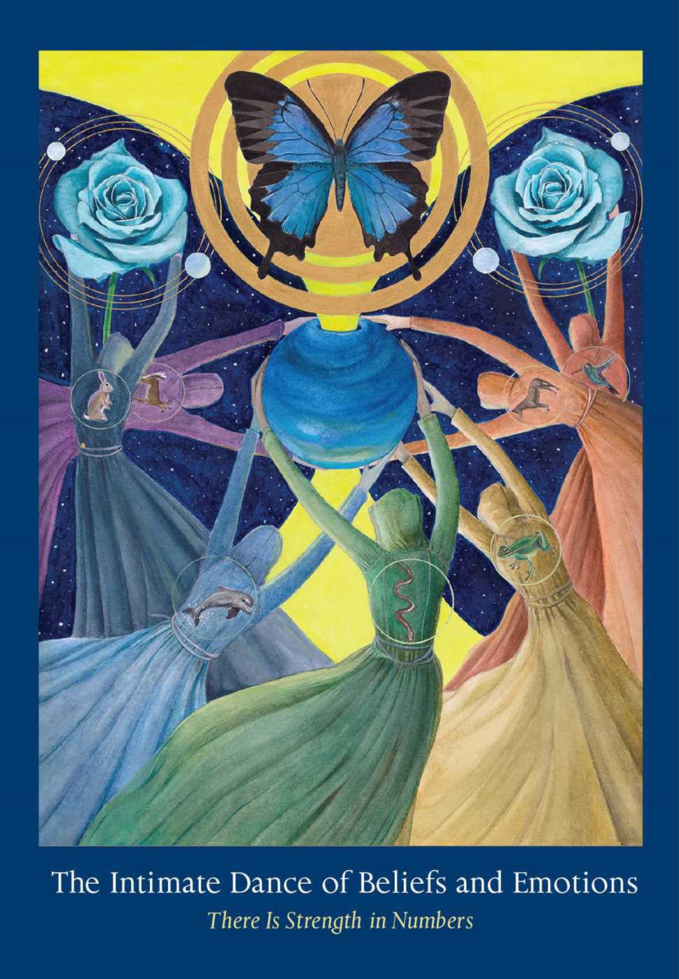 The Heart Path Oracle card illuminating the deck's rich colour palette — Eternal Spirit