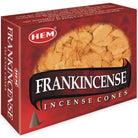 incense cones - hem "frankincense", artisan packaging on white background — Eternal Spirit