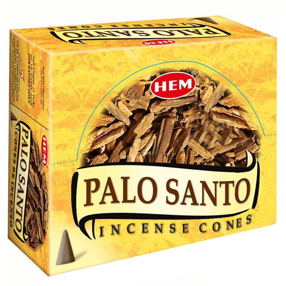 incense cones - hem "palo santo", cone-shaped incense for backflow burners — Eternal Spirit